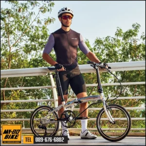 Dahon Mu LX สีเงิน