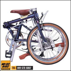 Dahon Boardwalk D10 สีม่วงตอนพับ