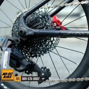 Java NEO 12SPD เกียร์ไฟฟ้า สีส้ม ตะเกียบคาร์บอน