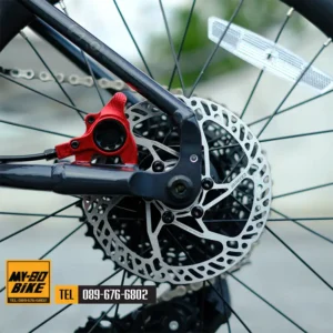 Java NEO 12SPD เกียร์ไฟฟ้า สีส้ม ตะเกียบคาร์บอน